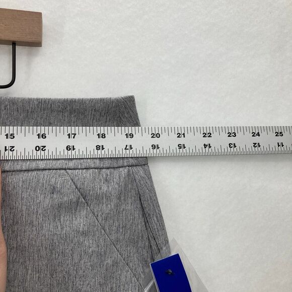 Apt. 9 Tummy Control Pants Women's 16 Gray Stretch Curvy Trouser Leg Mid Rise - Picture 8 of 15